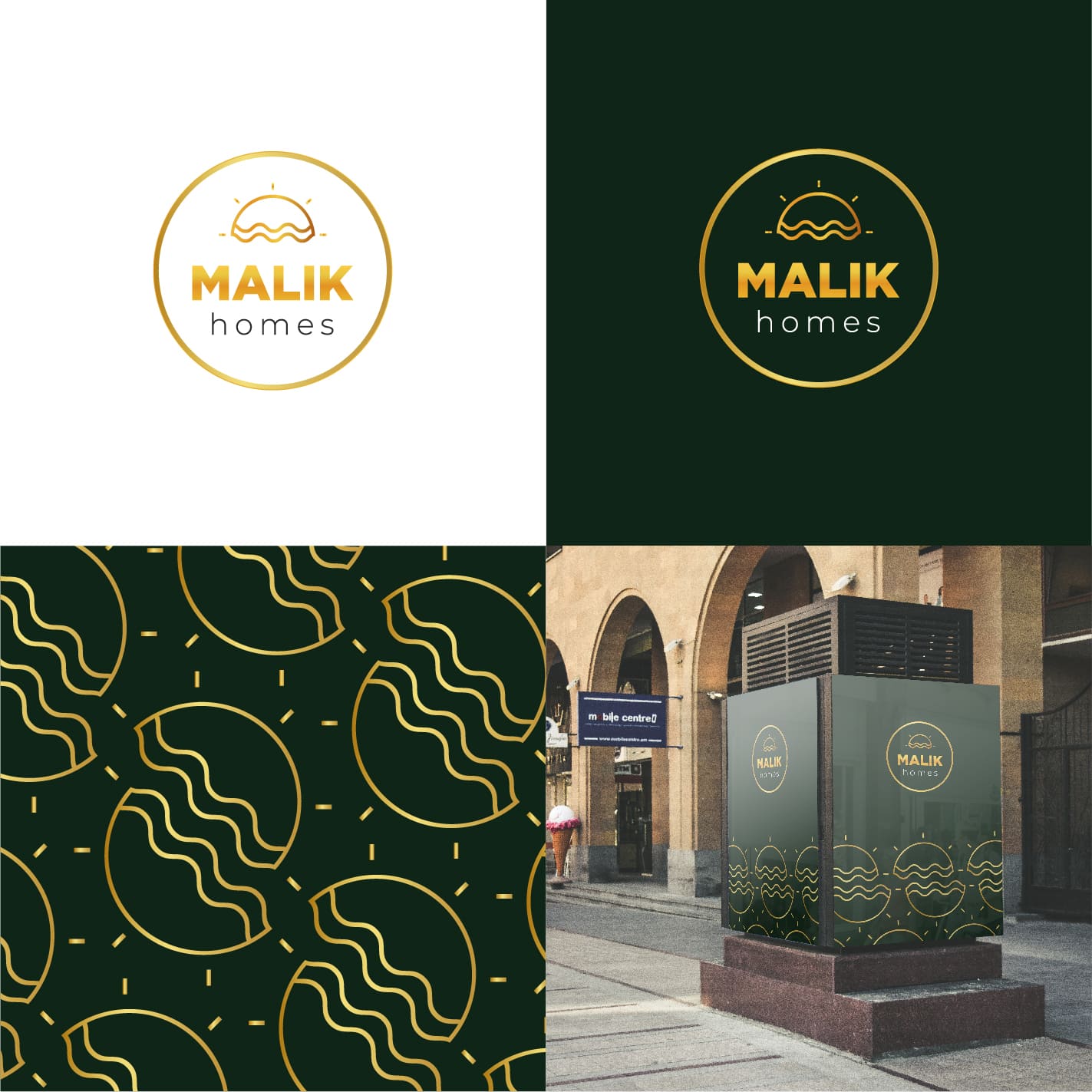 Логотип Malik homes