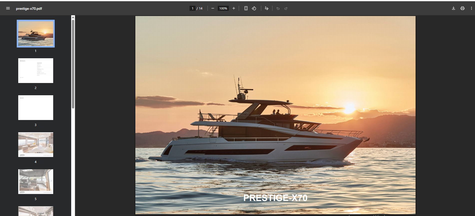 Карточка товара в пдф формате